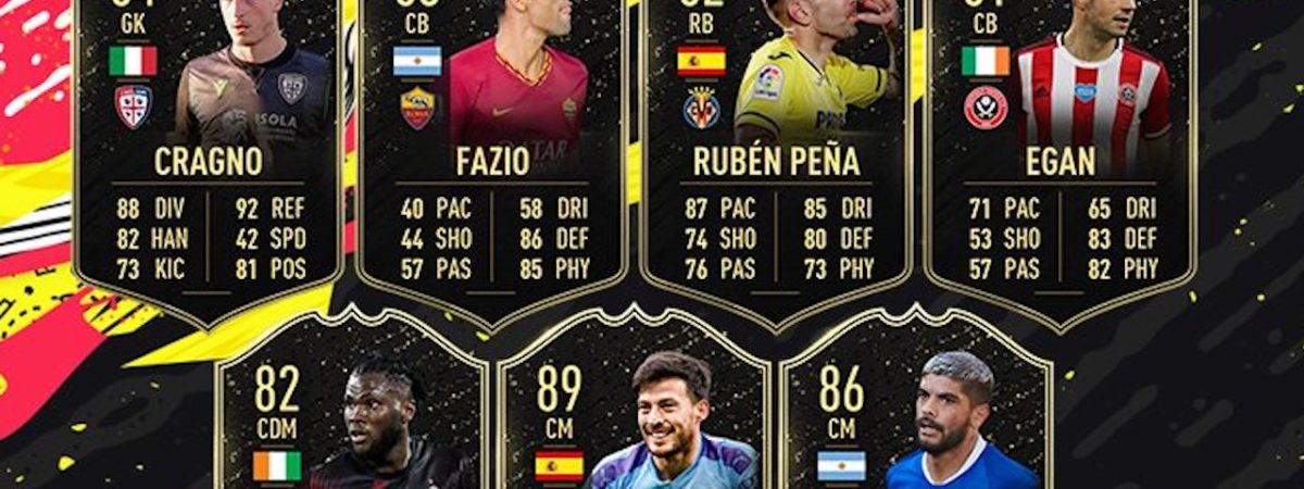 fifa 20 team of the week 30 lineup david silva arturo vidal