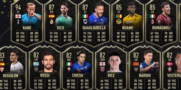 fifa 20 team of the week 42 revealed kane isco and more